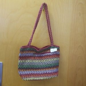 Croft & Barrow Woven Shoulder Bag